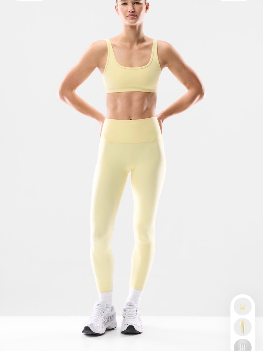 Aritzia Life Mini Bra A/B- Lemonade